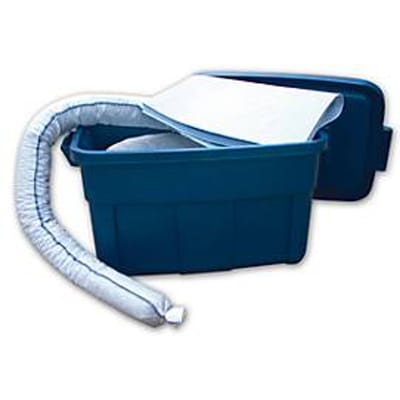 Lekkage set voor noodgevallen, voor max. 50 l olie, benzine & diesel, in praktische transportbox