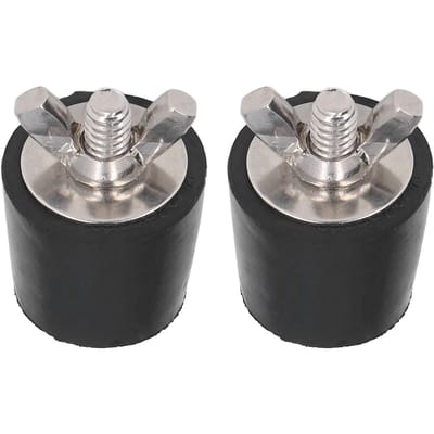 2 stuks Zwembad Rubber Pluggen Winterklaar Maken Taps Toelopende Plug Zwembad Accessoires 25mm
