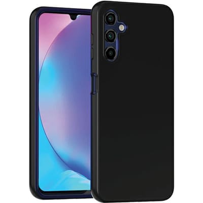 Mercury Soft Serie - Telefoonhoesje - Samsung Galaxy A25 - Zwart
