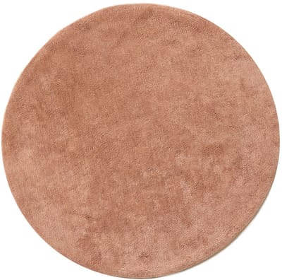 Petite Amélie Kindervloerkleed - 100% Katoen - Ø110 cm - Terracotta