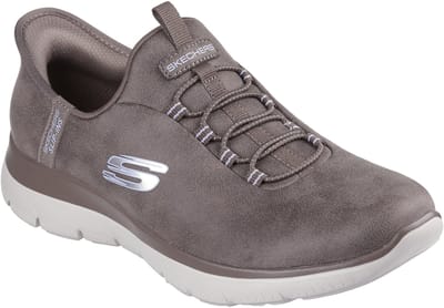 SKECHERS SUMMITS - UNKNOWN TRAIL 150254 BRN Sneakers Slip in Vegan bruin voor dames
