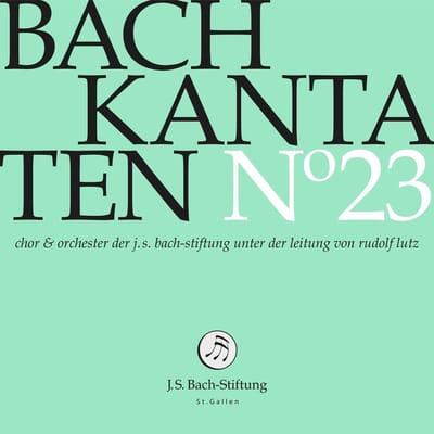Chor & Orchester Der J.S. Bach Stiftung St. Gallen, Rudolf Lutz - J.S. Bach: Kantaten N° 23 (CD)