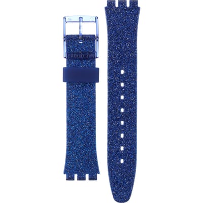 Swatch Plastic - Originals Medium (34mm) /Access/Solar/Musicall/Stop - G/SK/SL/SR/SS/SO28 AGN270 GN270 Blumino Horlogeband