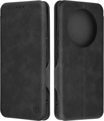 Hoesje geschikt voor Realme 13 Pro / 13 Pro Plus - Techsuit Safe+ Book Wallet Case - Zwart