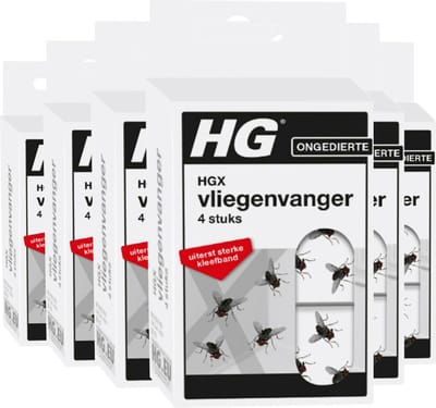 HG X Vliegenvanger - 6 x - Voordeelverpakking