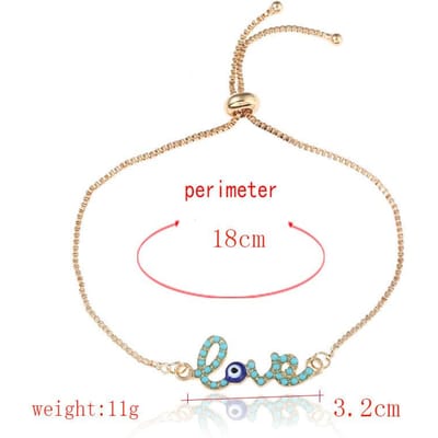 Mode Blauwe Boze Oog Armbanden Voor Vrouwen Emaille Hamsa Fatima Hand Bedel Verstelbare Ketting Armband Vrouwelijke Trendy Sieraden Cadeau beige
