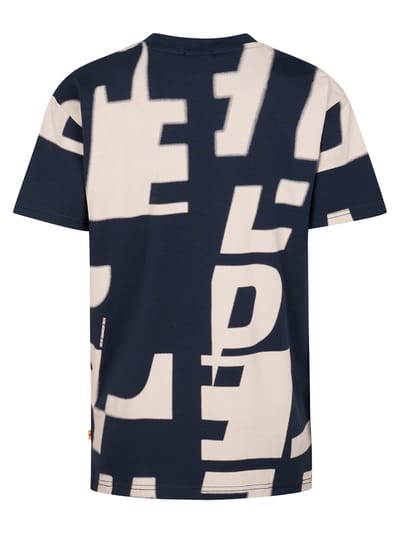 Petrol Industries - Jongens T-shirt met all-over print Montaña - Blauw - Maat 104