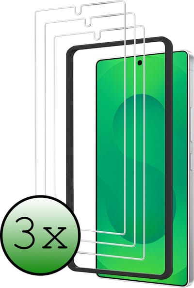 Screenprotector - 3 Stuks Geschikt voor Samsung Galaxy S25 Ultra - Met Installatie Frame - Beschermglas - Gehard Glas - Tempered Glass - Screen Protector