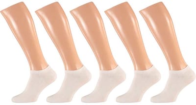 15x Paar witte heren sneakersokken/enkelsokken maat 41-46