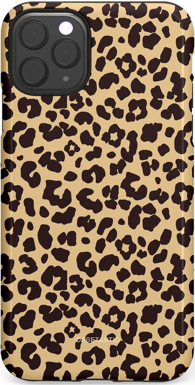 Casetastic Hoesje Geschikt voor Apple iPhone 11 Pro Max - Stijlvolle Beschermende Duo-layer Case - Wild
