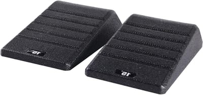 Squat Wig - Fitness Blok - Onderlichaam Trainen - Ergonomisch Ontwerp - 29x15.2x10cm - Zwart