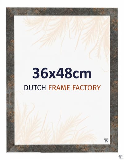 Fotolijst 36x48 cm - MDF - Geoxideerd Metaal - Benno