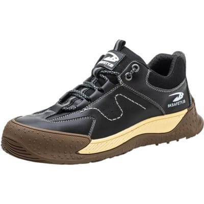 Chaussures d'assurance travail isolées 6KV anti-écrasement, chaussures de sécurité à embout acier, chaussures de travail antistatiques 46 black