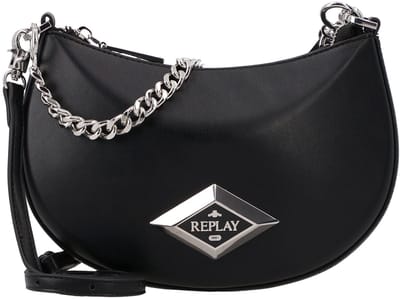 REPLAY schoudertas Crossbody Bag Black zwart