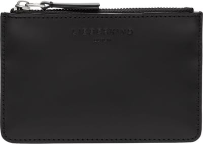 LIEBESKIND BERLIN Leren Kaarthouder Sade 2 Maggione Star Card Holder Black Zwart
