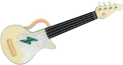 Kinder Ukelele Houten Speelgoed Gitaar met Nylon Snaren voor Eerste Muzieklessen | Vanaf 3 Jaar