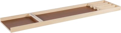 Sjoelbak Mini - Shuffleboard Spel - Binnen Spelen - Compact Forma - 115cm - Natuurlijk