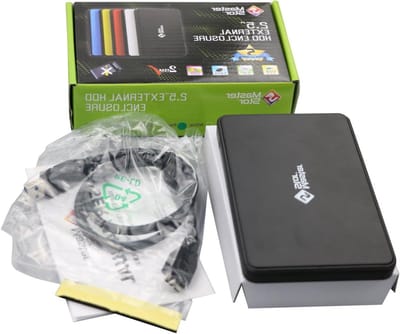 Externe Harde Schijf - Draagbare Opslag - Bestanden Opslaan - Supersnelle USB 3.0 - 1 TB - Zwart
