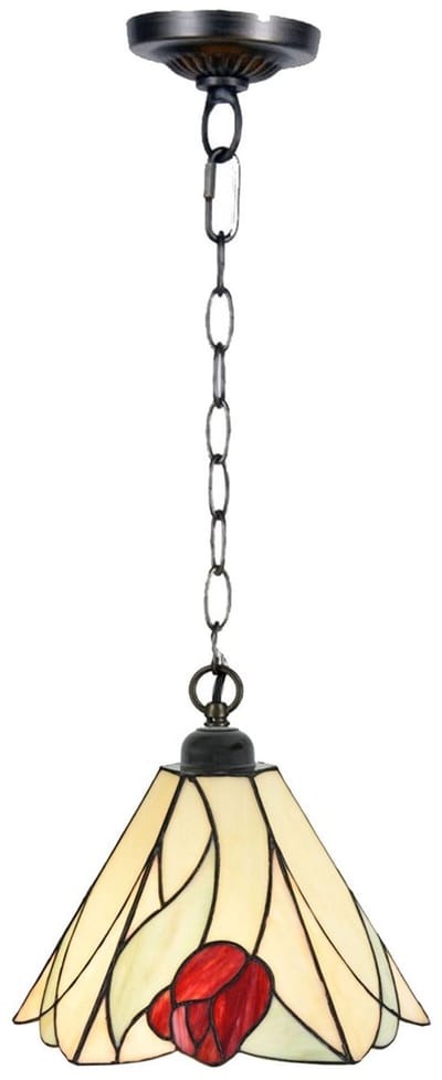 Tiffany Hanglamp Tulip aan Ketting - Art Deco Trade