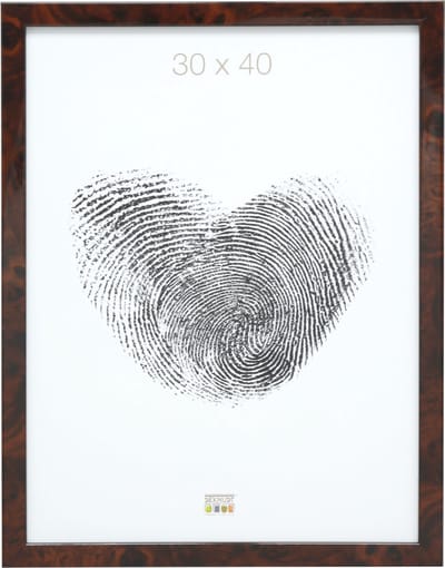 Deknudt Frames fotolijst S46RG2 - donker wortelhout - foto: 30x40 cm