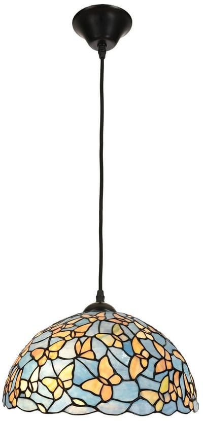 Tiffany hanglamp aan snoer Fly Away Ø 35 - Art Deco Trade