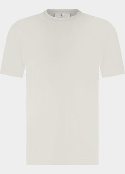Born With Appetite T-shirt heren Wit Salerno T-shirt BWA26118SA19/2502