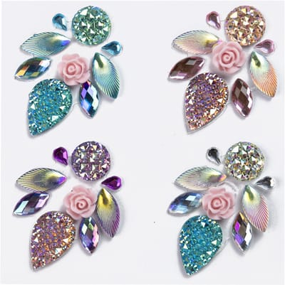 Steentjes PXP - Face en Body Jewels - Rose Beezz - Per Set - Unisex - Kinderen & Volwassenen