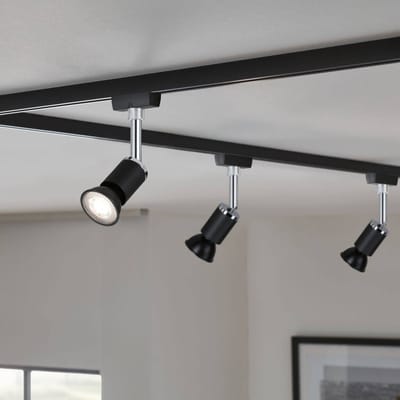 Paulmann Standaard LED Spot GU10 - 230V - Dimbaar - 750 lm - 8W - 4000K Neutraal Wit - Zwart Mat
