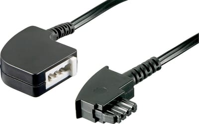 Goobay TAE-F Extension Cable 4-Pin 3 m