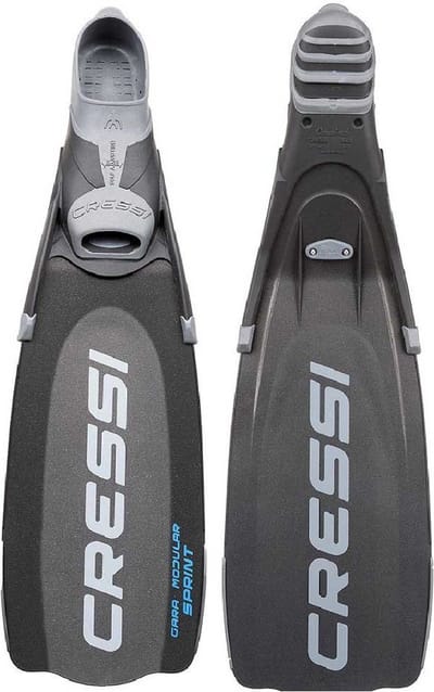 Cressi Gara Turbo Sprint Duikvinnen Zwart EU 44-45