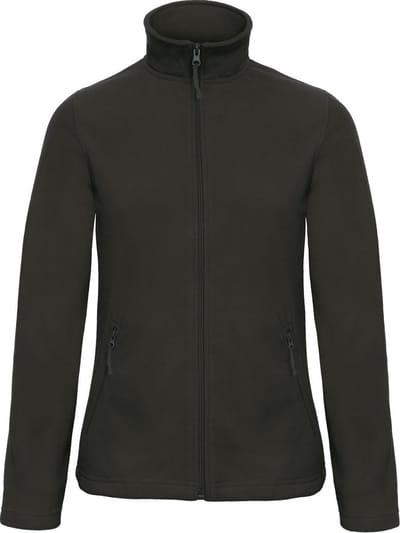 B&C Collectie Vrouwen/dames ID 501 Microfleece Jasje (Zwart)