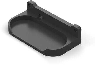 Wandhouder compatibel met Google Nest Hub (2e generatie) – Muurbeugel / wall mount – Zwart – standaard houder voor smart display