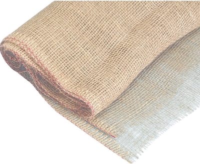 Rayher hobby Jute doek/stof grof naturel - 5 x 1 meter - decoratie / knutsel materiaal