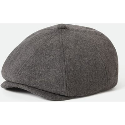Brixton Beanie - Brood Flannel Snap Cap - grijs