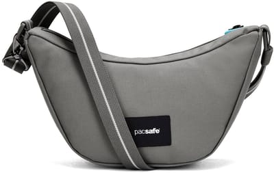 Pacsafe GO Lunar Crossbody tas - 2.5L - RFID - Anti-diefstal - Waterafstotend - Grijs