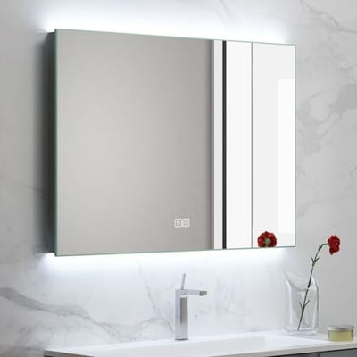 Megabad Profi Collection Megabad Living bathroom mirror 120x60 with LED, dimmer & Heating