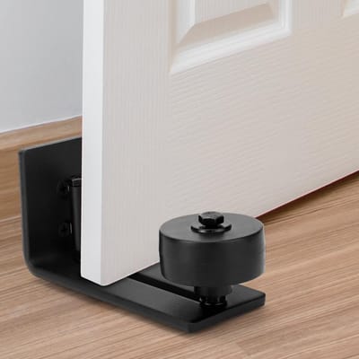 Verstelbare Vloergidsen voor Schuifdeuren - 2 Stuks met Schroeven, Ideaal voor Efficiënte Deursystemen en Gemakkelijke Installatie