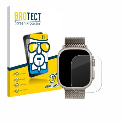 Screenprotector voor Apple Watch Ultra / Ultra 2 / Ultra 3 (49 mm) Beschermglas transparant