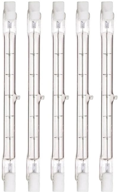 VITO ECOnur Halogeen Staaflamp R7s 78mm - 100W - 1200lm - 2800K Warm Wit - 220-240V - Dimbaar - Helder Licht - 5 stuks