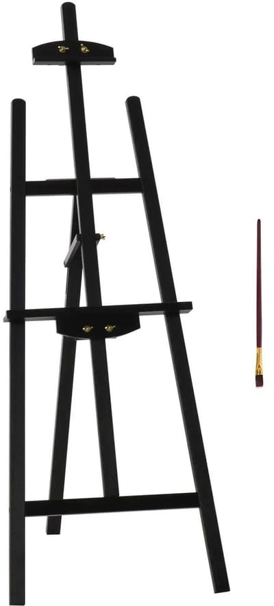 Benelux Select Schildersezel voor volwassenen – Atelierezel – Schildersezel – Verstelbaar - kantelhoek 75° - 51,5 x 71,5 x 134,5cm