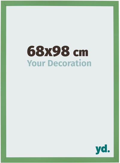 Your Decoration - Fotolijst 68x98 cm - MDF - Groen - Bologna