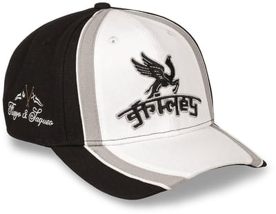 Grimey Race War Curved Snapback Cap Wit