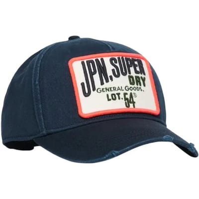 Superdry Graphic Trucker Cap Blauw Grootte: 1SIZE