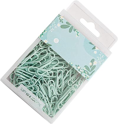 Duurzame RVS Paperclips in Vrolijke Kleuren - 70 Stuks voor School en Kantoor, Perfect voor Organisatie en Creatieve Projecten