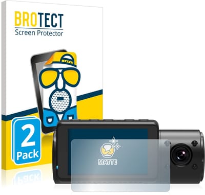 BROTECT - Screenprotector voor Vantrue N4 - Folie Beschermfolie matte 2 Stuks