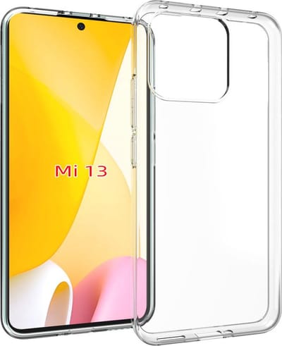 MobyDefend Hoesje - Geschikt voor Xiaomi 13 - Transparante TPU Backcover - Volledig Doorzichtig