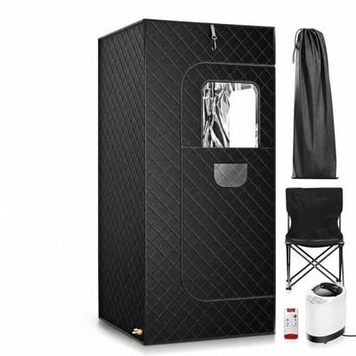 Innovastore Draagbare Thuisstoomsauna - Sauna - Stoomsauna - Draagbare Stoomsauna - Mobiele stoomsauna - Thuis-spa - 1000W