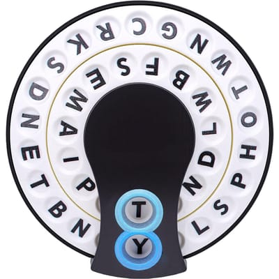 Snel Letters Persen Spel Interactief 2 tot 8 Spelers Leer Woordspel voor Tieners Volwassenen Snel Woordspel white