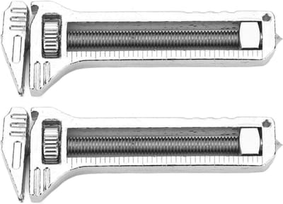 Mini Multitool Sleutel - Compacte Flesopener - Outdoor Activiteiten - Duurzaam Aluminium - 59 x 19 x 1 cm - Zilver