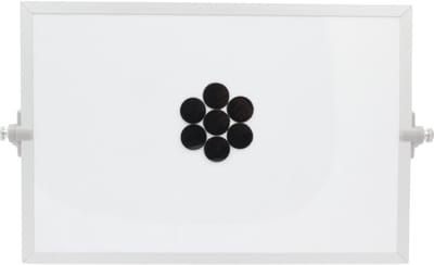 Sam Creative Whiteboard Magneten - Magnetisch Symbool - Cirkel - 2 cm - Zwart - 25 stuks - Whiteboard